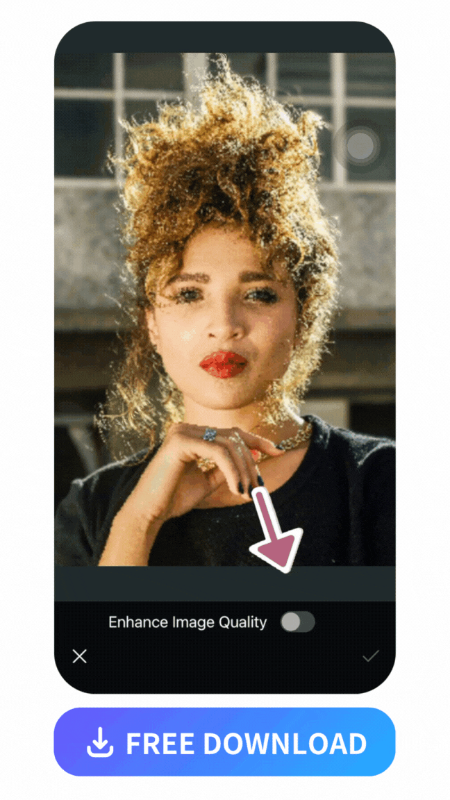 process of using PhotoDirector to enhance a photo